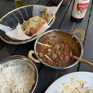 Beef Kadai. So many spices! It dances on tastebuds!