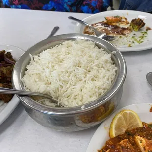 Rice for my curry chicken