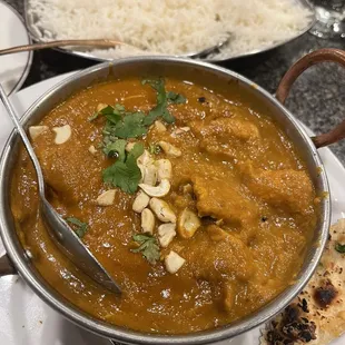 Chicken korma curry
