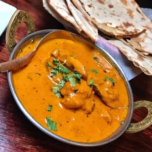Chicken Korma &amp; Roti