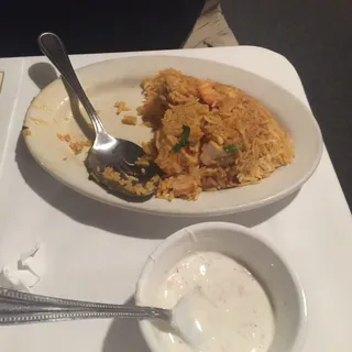 Seafood Biryani