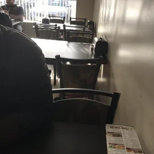 a man sitting at a table