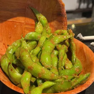 Garlic Edamame