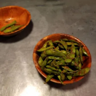 Garlic Edamame