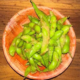 Garlic Edamame