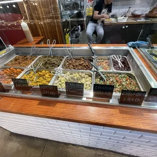 interior, salads