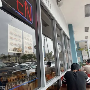 people sitting at a table