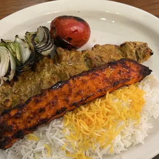 grilled fish, food