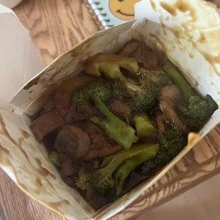 Beef and broccoli