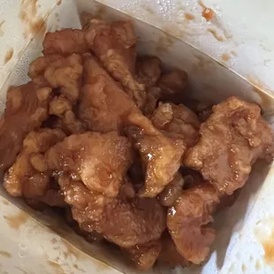 Sweet and sour chicken