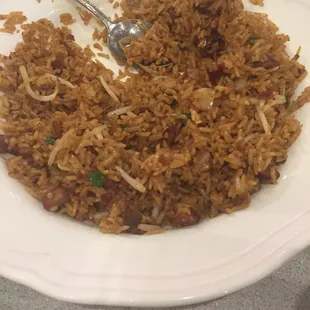 Fried rice!!!!!!!!!! Pork fried rice!