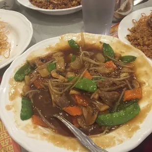 Beef Cantonese like mein :-)
