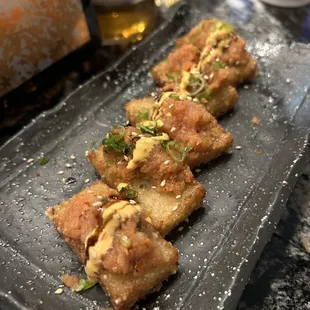 Crispy Spicy Tuna with Sushi Rice