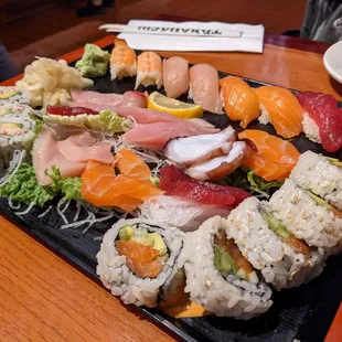 Sushi sashimi for two