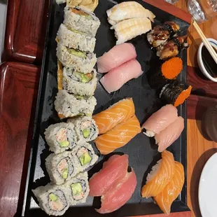 food, sushi and sashimi, sushi, sashimi