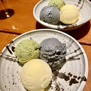 Black Sesame Ice Cream