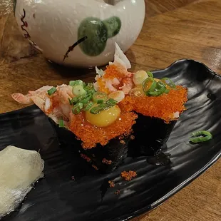 Shrimp boat nigiri