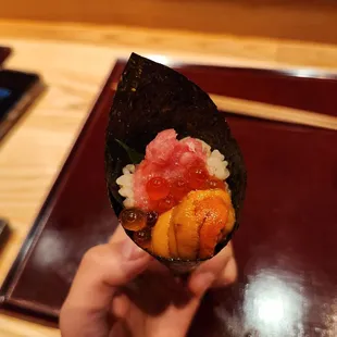 This handroll changed my life and my opinion of uni!