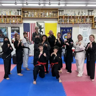 Advanced belts after testing !