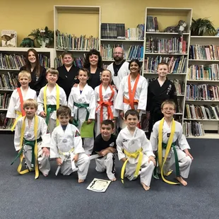 Belt promotions! Great job everyone!!