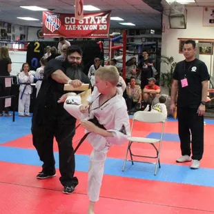 Breaking boards is so much fun!!