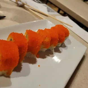 Golden California rolls