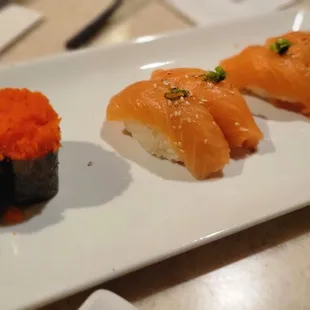 Masago and sake