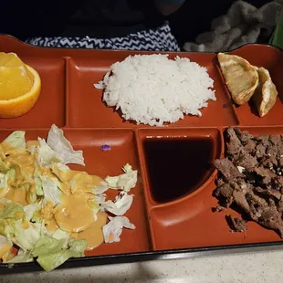 Beef bulgogi kids meal