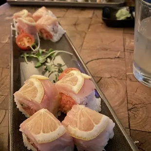 Lemon Albacore Roll