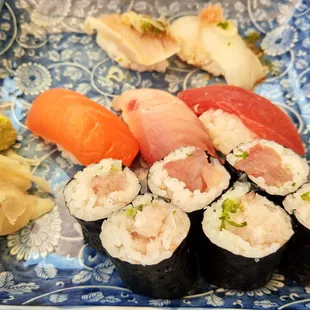 Sushi Special lunch set, $17