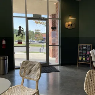 Front door from inside