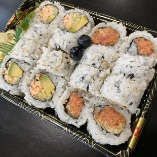 Spicy Tuna Maki Roll &amp; Spicy California Maki Roll