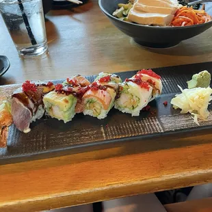 Omg sushi roll ($19)