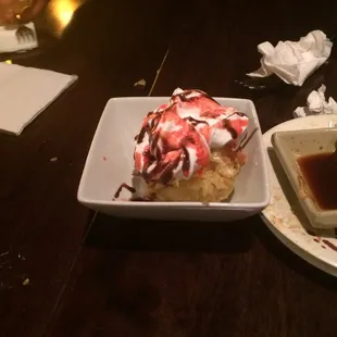 Fried ice cream