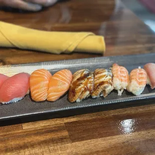 sashimi, sushi, sushi and sashimi, food