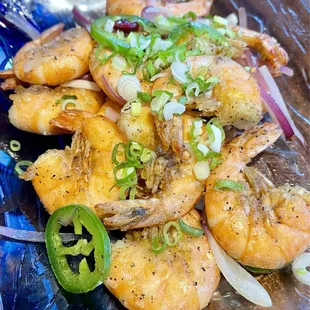 Salt and pepper shrimp