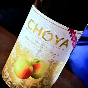 Choya Plum Wine