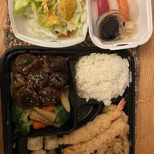 Beef Negimaki Bento Special