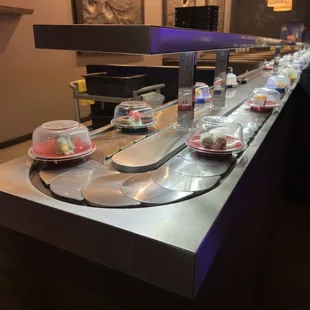 The sushi conveyer