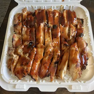 Teriyaki chicken &amp; rice