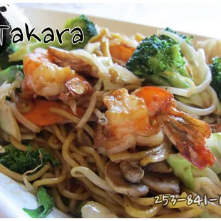 Prawn Yakisoba