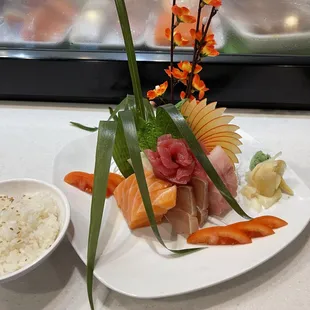Sashimi lunch