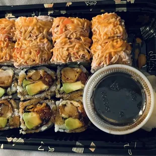 Badger Roll Crunchy Shrimp Roll