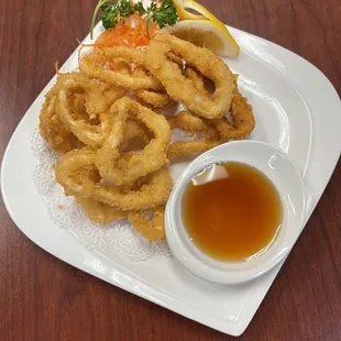 Fried calamari
