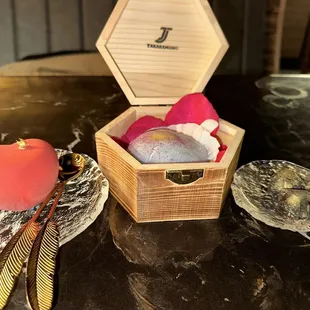 Special valentines dessert