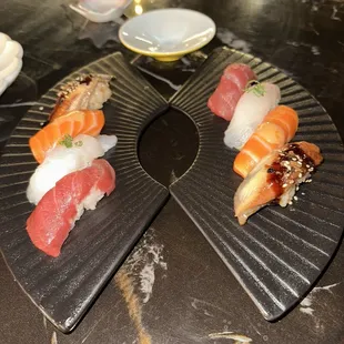 Assorted nigiri's