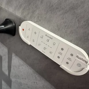 The options for the cold toilet