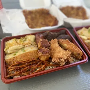Lunch Bento &amp; Hashbrowns