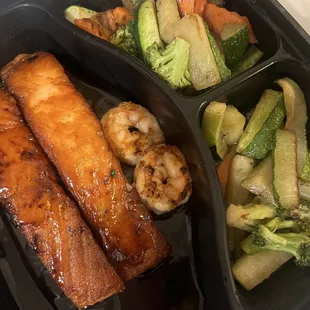 Hibachi Salmon Dinner