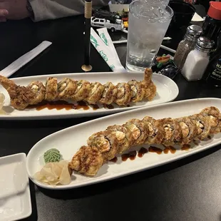 LOUISVILLE ROLL and ALASKA ROLL